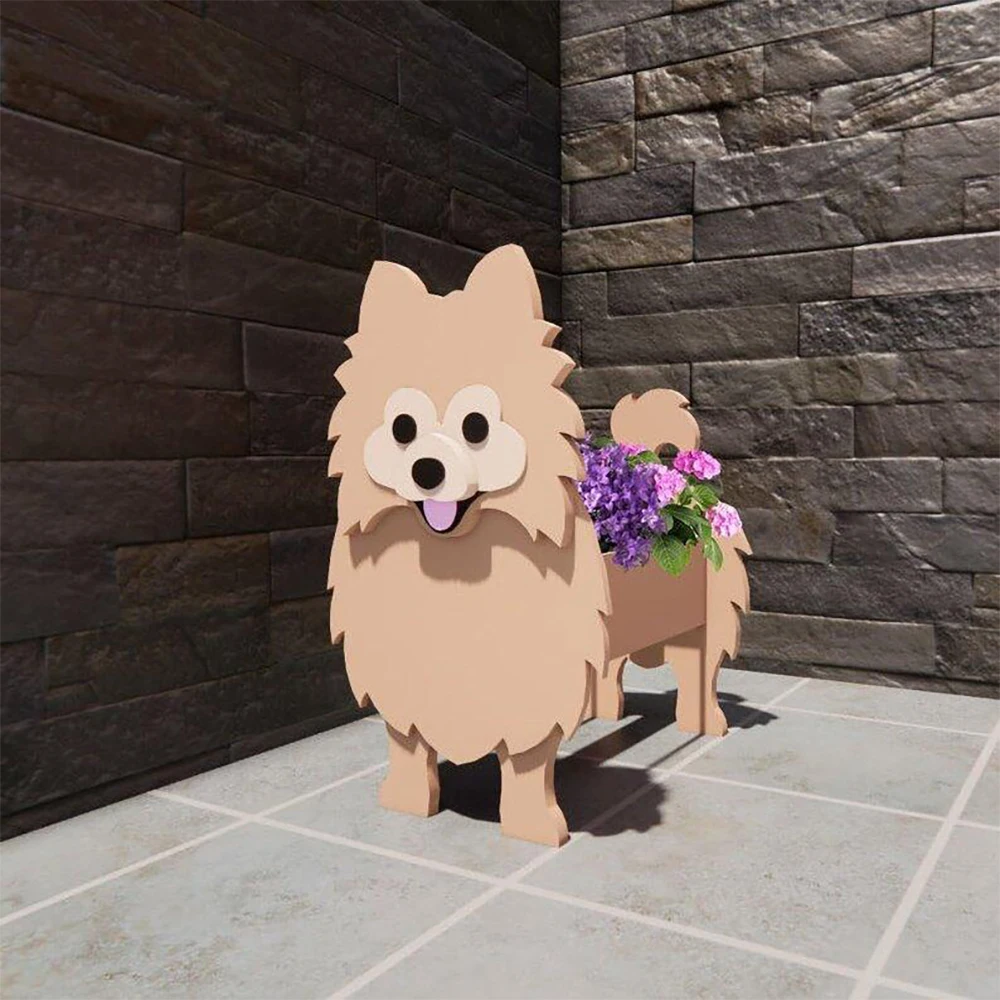 Assemblable Dog Flower Pot Pet Dog Garden Pots DIY PVC Flower Planter Garden Home Decoration Ornament
Assemblable Dog Flower Pot Pet Dog Garden Pots DIY PVC Flower Planter Garden Home Decoration Ornament