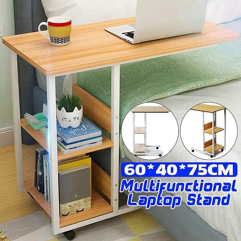 Movable Bedside Laptop Desk Computer Table Study Table Multifunctional Computer Stand with 2 Tiers Storage Shelves Bookshelf
Movable Bedside Laptop Desk Computer Table Study Table Multifunctional Computer Stand with 2 Tiers Storage Shelves Bookshelf