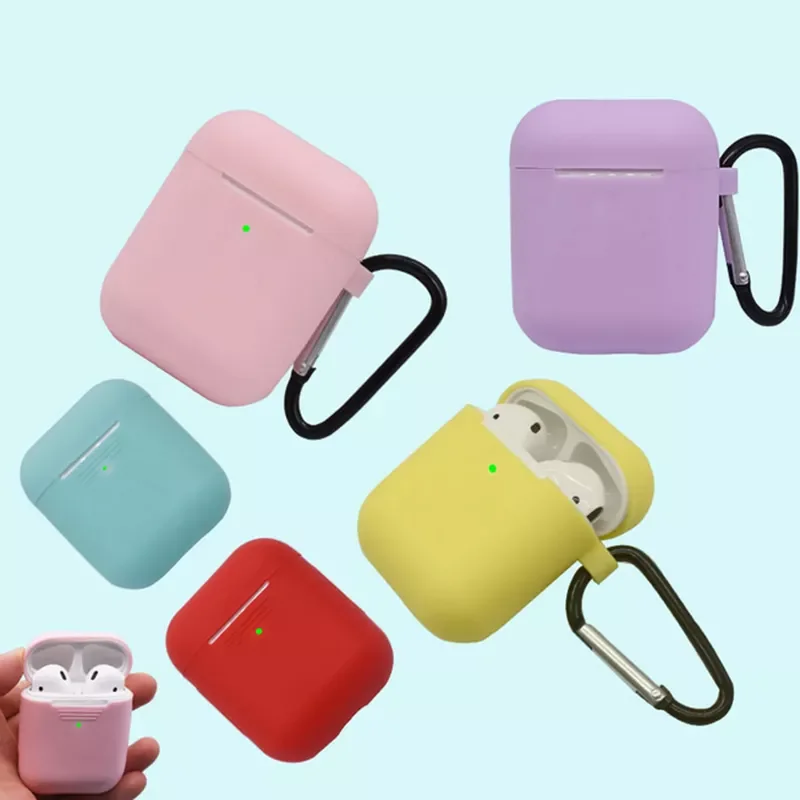 Mini Soft Silicone For Apple Shockproof Cover For Apple Earphone Cases for Air Pods Protector
Mini Soft Silicone For Apple Shockproof Cover For Apple Earphone Cases for Air Pods Protector