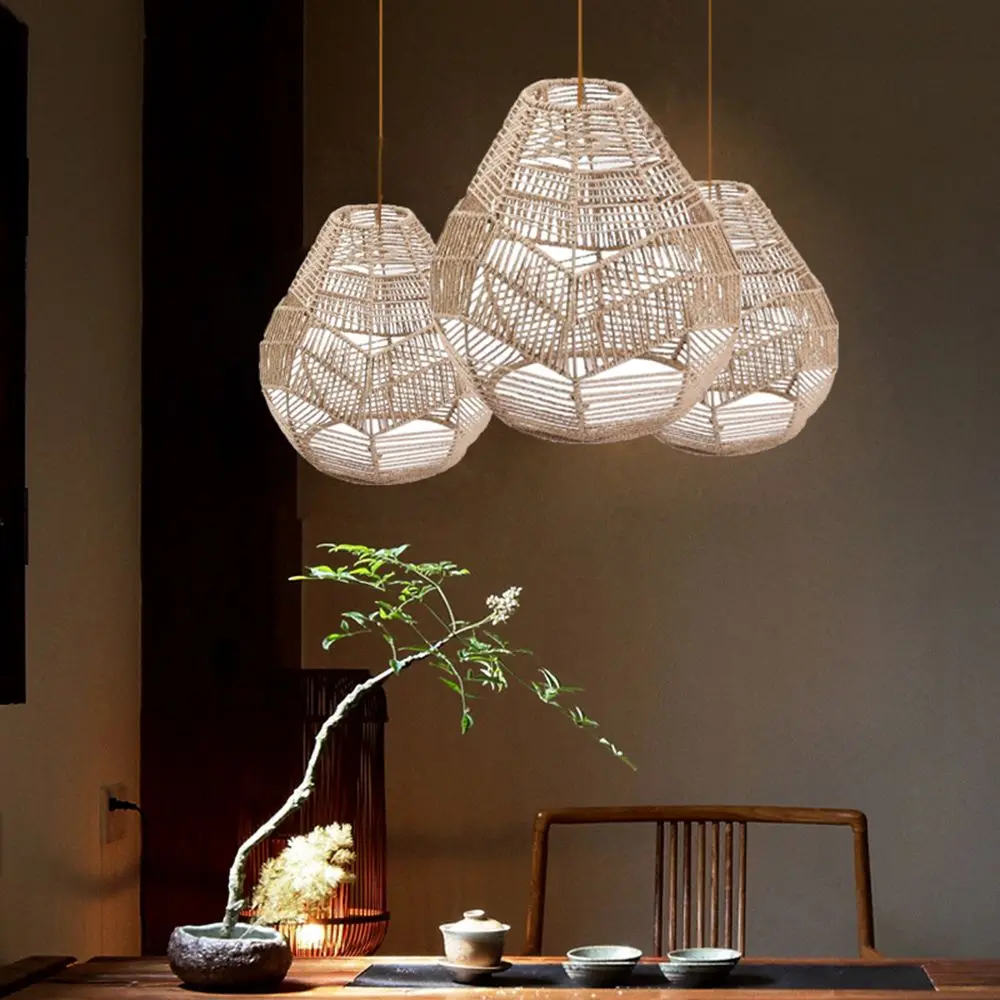 Restaurant Café Hanging Light Night Lights Lighting Retro Rope Night Lamp Cover Lamp Shade for E27 Hanging Light
Restaurant Café Hanging Light Night Lights Lighting Retro Rope Night Lamp Cover Lamp Shade for E27 Hanging Light