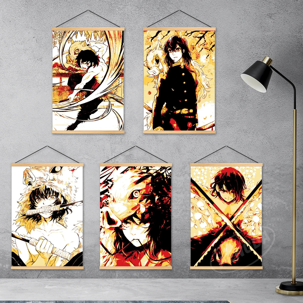 Home Decor Demon Slayer Wall Artwork Anime Picture Wooden Hanging Painting Print Canvas Hashibira Inosuke Poster For Living Room
Home Decor Demon Slayer Wall Artwork Anime Picture Wooden Hanging Painting Print Canvas Hashibira Inosuke Poster For Living Room