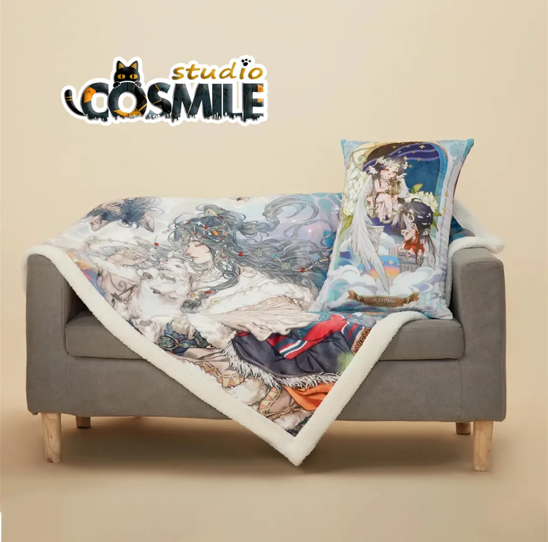Официальное Оригинальное одеяло из аниме TGCF Tian Guan Ci Fu Hua Cheng Xie Lian Moon shining Comics, теплое одеяло, кукла, игрушка, подушка Bi Sa
Официальное Оригинальное одеяло из аниме TGCF Tian Guan Ci Fu Hua Cheng Xie Lian Moon shining Comics, теплое одеяло, кукла, игрушка, подушка Bi Sa