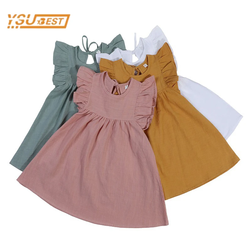 1-5Yrs Kids Baby Girls Dress Kids Baby Girls Sleeveless Pure Color Princess Dress Infant Baby Girls Children Clothes Dress
1-5Yrs Kids Baby Girls Dress Kids Baby Girls Sleeveless Pure Color Princess Dress Infant Baby Girls Children Clothes Dress