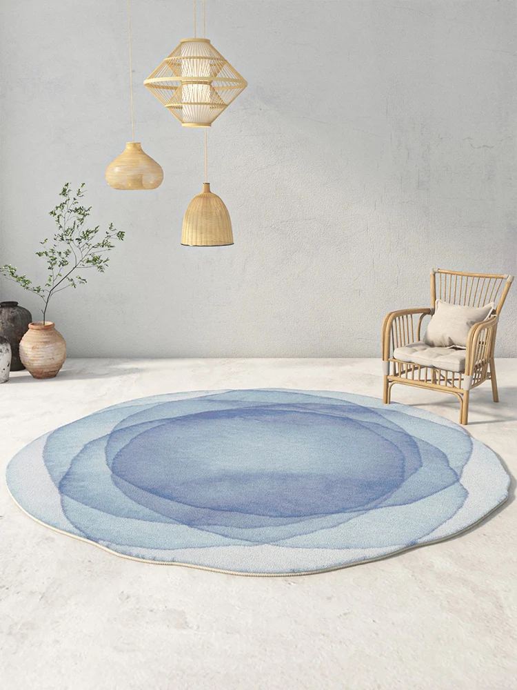 Greyink And Wash Round Living Room Carpet Bedroom Irregular Sofa Coffee Table Bedside Blanket Solid Color Irregular Floor Mat
Greyink And Wash Round Living Room Carpet Bedroom Irregular Sofa Coffee Table Bedside Blanket Solid Color Irregular Floor Mat
