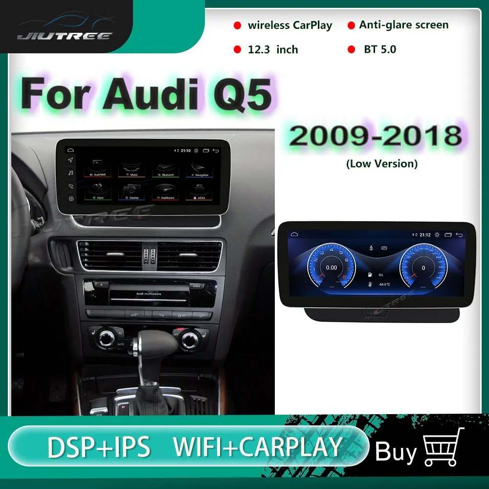 12.3 Inch Anti-glare Screen Android Car Radio For Audi Q5 2009-2017 2018 Navigation Multimedia Player Carplay Stereo Receiver
12.3 Inch Anti-glare Screen Android Car Radio For Audi Q5 2009-2017 2018 Navigation Multimedia Player Carplay Stereo Receiver