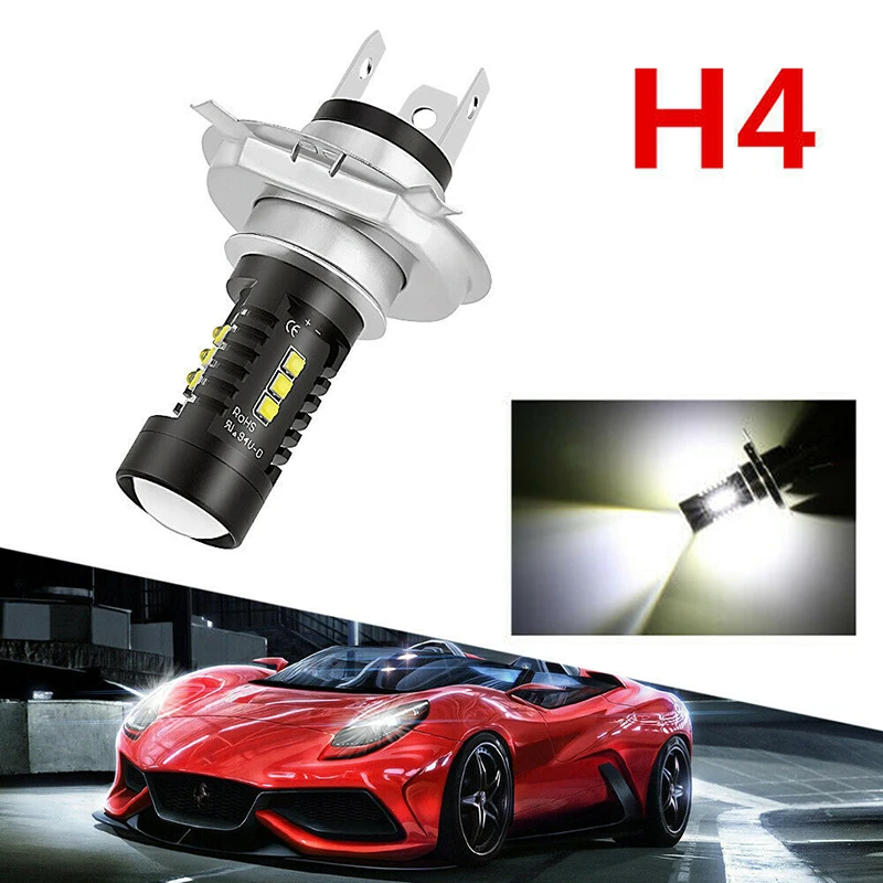 H4 9003 Headlight Bulb Hi/Lo Beam 60W 1800LM 6000K Car COB LED Conversion Headlight Bulb 20-SMD XB-D LED 360 Degrees
H4 9003 Headlight Bulb Hi/Lo Beam 60W 1800LM 6000K Car COB LED Conversion Headlight Bulb 20-SMD XB-D LED 360 Degrees