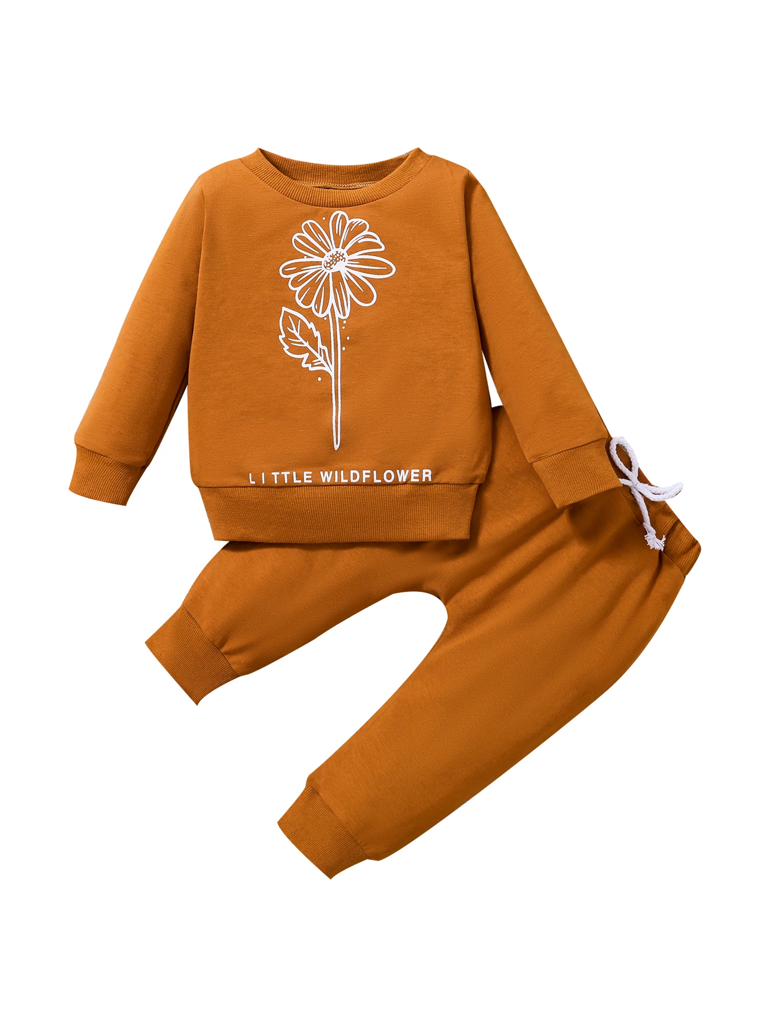 Children Baby Boys Girls Pullover Casual 2pcs Clothes Outfits Kids Long Sleeve Floral Solid Color Pants
Children Baby Boys Girls Pullover Casual 2pcs Clothes Outfits Kids Long Sleeve Floral Solid Color Pants
