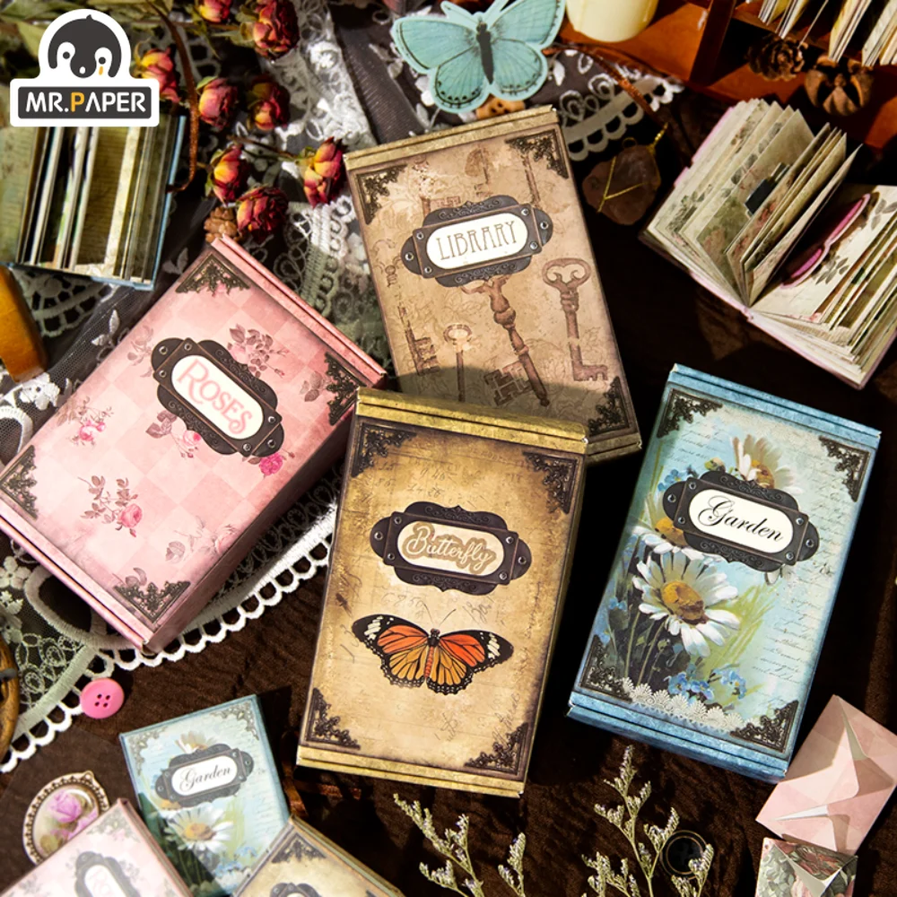 Notebook Material Plant Mini 60pcs/book Butterfly Vintage Supplies 4 School Mr.paper Writable Styles Handbook Sticker Flower
Notebook Material Plant Mini 60pcs/book Butterfly Vintage Supplies 4 School Mr.paper Writable Styles Handbook Sticker Flower