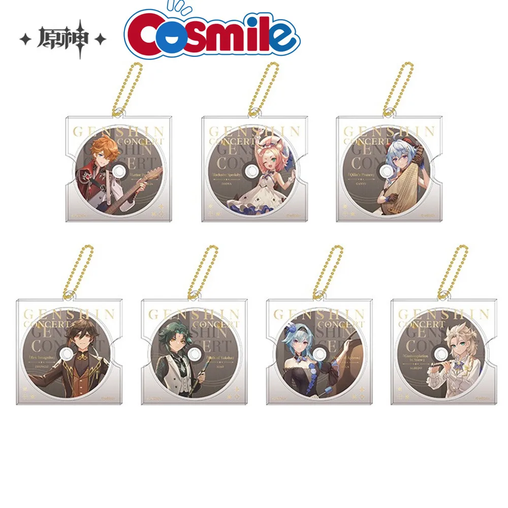 Cosmile miHoYo Anime Genshin Impact Tartaglia Zhongli Xiao Ganyu Albedo Eula Lawrence Acrylic Keychain Bag Pendant Cosplay C
Cosmile miHoYo Anime Genshin Impact Tartaglia Zhongli Xiao Ganyu Albedo Eula Lawrence Acrylic Keychain Bag Pendant Cosplay C