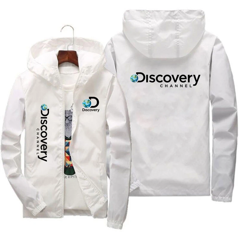 New Discovery Channel Zipper Windproof Jacket Men Women Hoodies Sunscreen Clothing Casual Sport Long Sleeve Hooded Coat Thin Top
New Discovery Channel Zipper Windproof Jacket Men Women Hoodies Sunscreen Clothing Casual Sport Long Sleeve Hooded Coat Thin Top
