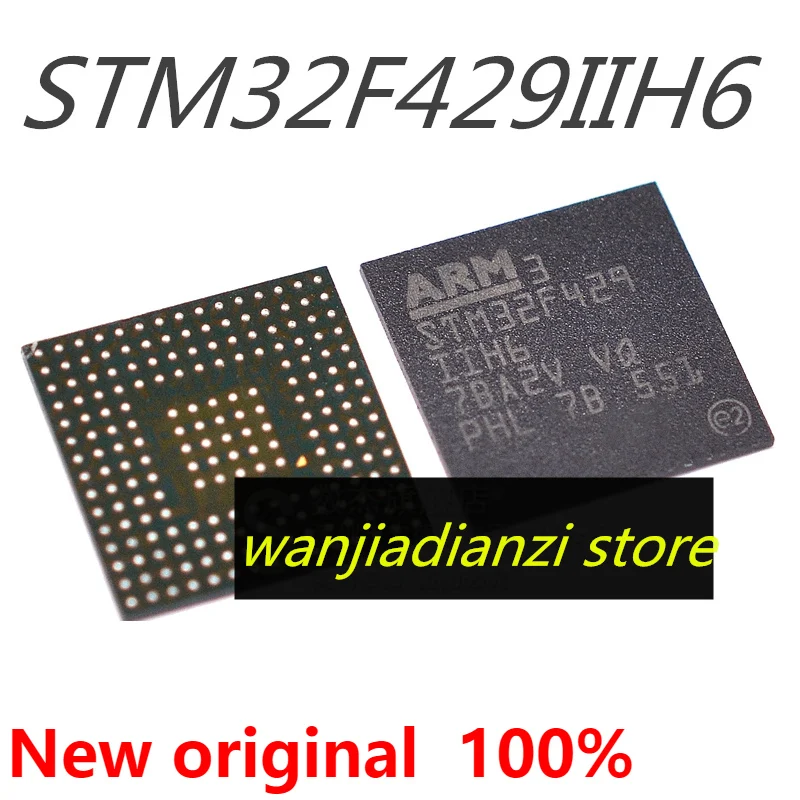 New original STM32F429IIH6 BGA176 32-bit MCU microcontroller ARM micro controller BGA-176 32F429IIH6 429IIH6
New original STM32F429IIH6 BGA176 32-bit MCU microcontroller ARM micro controller BGA-176 32F429IIH6 429IIH6