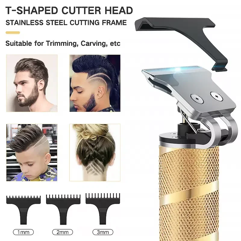 NEW2023 Hair Clippers for Men USB Rechargeable Hair Trimmer Cordless Beard Trimmer for Men T Blade Hair Clipper Men's Trimm
NEW2023 Hair Clippers for Men USB Rechargeable Hair Trimmer Cordless Beard Trimmer for Men T Blade Hair Clipper Men's Trimm