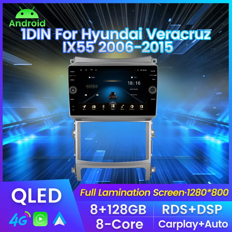 QLED сенсорный экран DSP Android11 автомобильное радио для Hyundai Veracruz ix55 2006-2015 мультимедийный плеер стерео GPS навигатор Carplay 2din DVD
QLED сенсорный экран DSP Android11 автомобильное радио для Hyundai Veracruz ix55 2006-2015 мультимедийный плеер стерео GPS навигатор Carplay 2din DVD