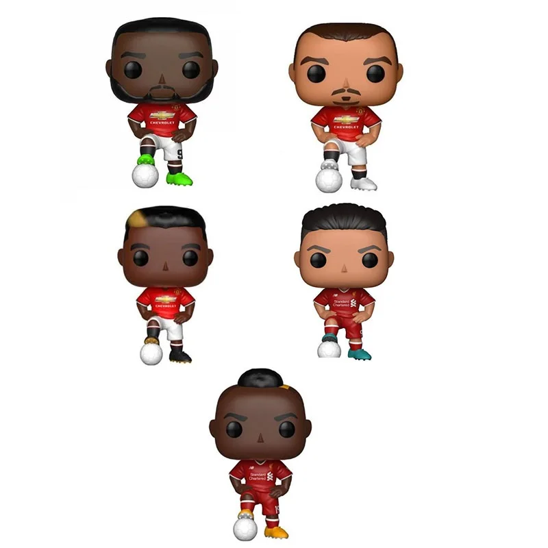 Экшн-фигурки Funko Манчестер унитад и Ливерпул Фирмино сидио Манетт Мохамед Салай