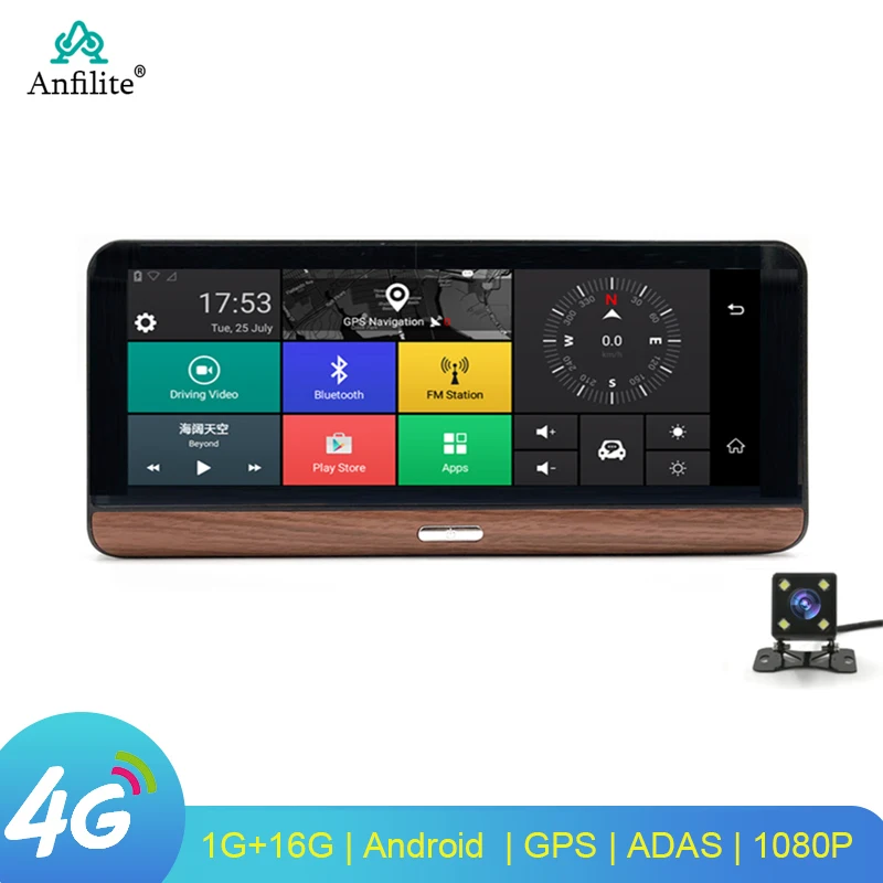 Anfilite Новый 7-дюймовый автомобильный видеорегистратор WiFi GPS Android 5,1, Автомобильный видеорегистратор с GPS-навигацией, видеорегистратор с двойн...
Anfilite Новый 7-дюймовый автомобильный видеорегистратор WiFi GPS Android 5,1, Автомобильный видеорегистратор с GPS-навигацией, видеорегистратор с двойн...
