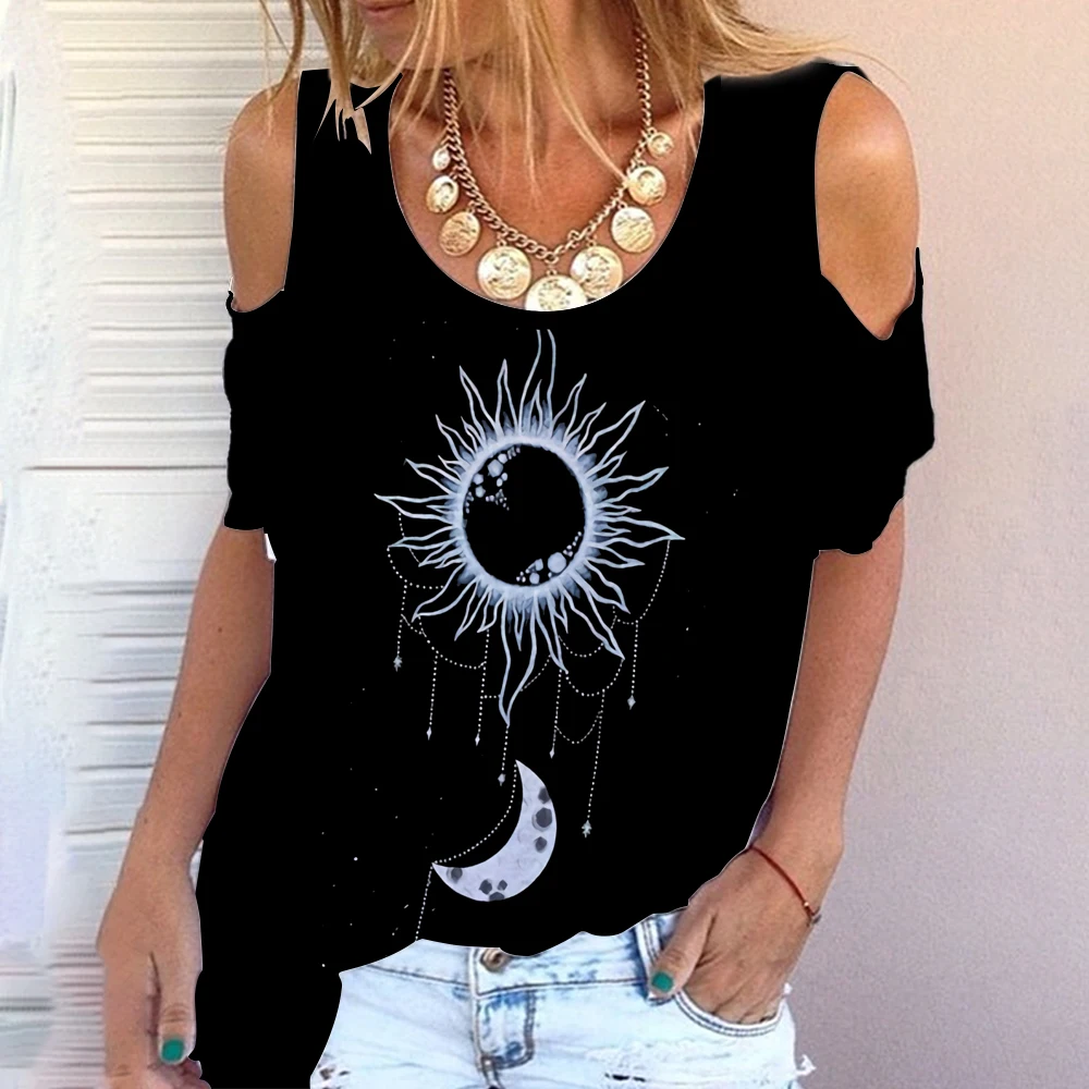 Женская свободная футболка с коротким рукавом и круглым вырезом, с 3D-принтом
Женская свободная футболка с коротким рукавом и круглым вырезом, с 3D-принтом