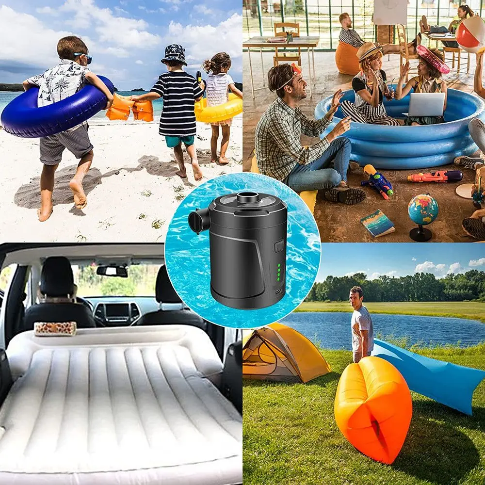 Portable Boat Mattress Camping Inflatable Pool Raft Bed Air compressor Battery Electric Air Pump Cheer cylinder
Portable Boat Mattress Camping Inflatable Pool Raft Bed Air compressor Battery Electric Air Pump Cheer cylinder
