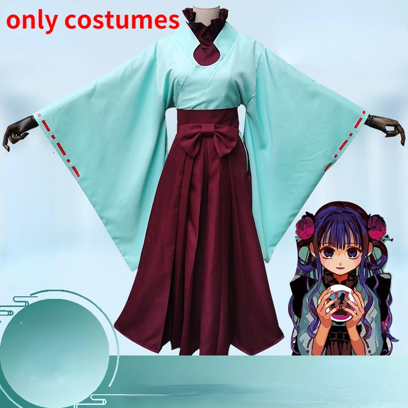 Anime Toilet-Bound Hanako Kun Miko Akane Aoi Cosplay Costumes Top Skirt Bow Tie Kimono For Women Show Role Playing
Anime Toilet-Bound Hanako Kun Miko Akane Aoi Cosplay Costumes Top Skirt Bow Tie Kimono For Women Show Role Playing