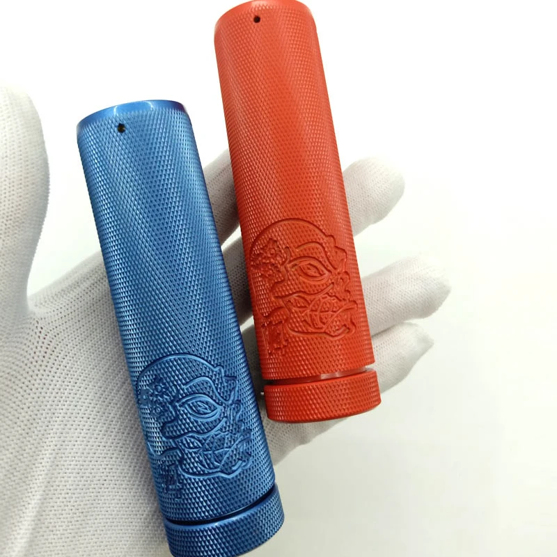 Electronic Cigarette V4 Knurled Mechanical Mod 18650 21700 Battery Mech Mod 29mmTank 510 Thread Brass Material Vape Pen Mods
Electronic Cigarette V4 Knurled Mechanical Mod 18650 21700 Battery Mech Mod 29mmTank 510 Thread Brass Material Vape Pen Mods
