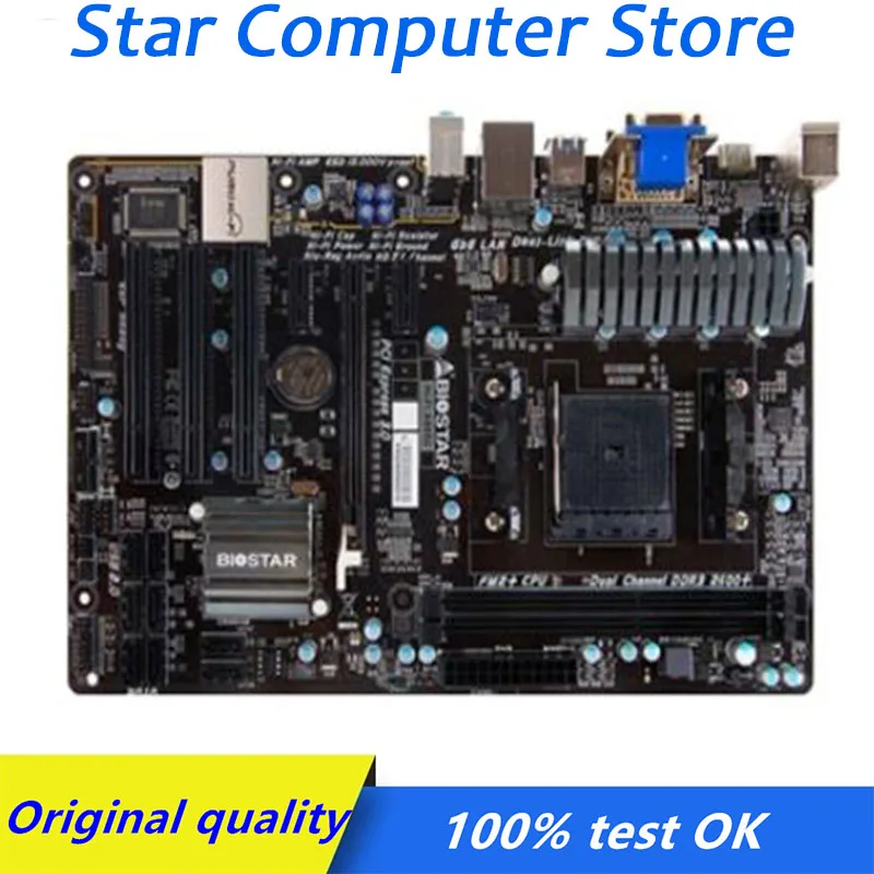Socket FM2 FM2+ Biostar Hi-Fi A88S2 Original Desktop Motherboard DDR3 32GB PCI-E 3.0 For AMD A88X Used motherboard
Socket FM2 FM2+ Biostar Hi-Fi A88S2 Original Desktop Motherboard DDR3 32GB PCI-E 3.0 For AMD A88X Used motherboard