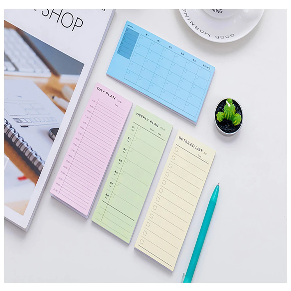 30Sheets Simple Day Week Month List Learning Memo Pad Stickers Office Schedule Plan Sticky Message Handbook Note Book Stationery
30Sheets Simple Day Week Month List Learning Memo Pad Stickers Office Schedule Plan Sticky Message Handbook Note Book Stationery