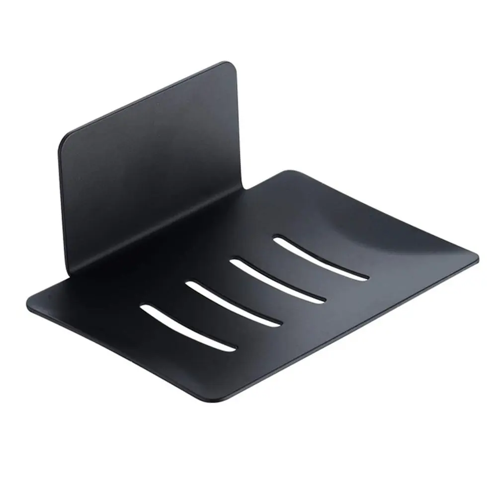 Bathroom Non-perforated Aluminum Soap Dish Self-adhesive Stainless Steel Rust-proof And Durable Thicken Soap Dish 
Bathroom Non-perforated Aluminum Soap Dish Self-adhesive Stainless Steel Rust-proof And Durable Thicken Soap Dish