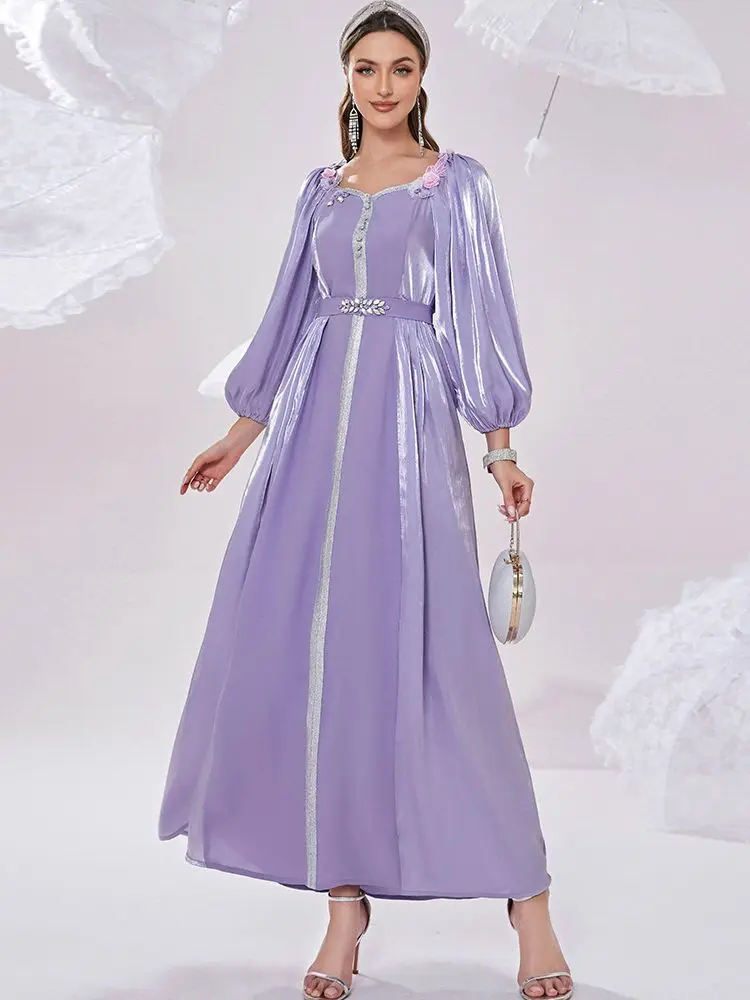 Abaya Dubai Turkey Islam Arabic Muslim Dress Kaftans Party Evening Dresses For Women Robe Longue Femme Musulmane Caftan Vestido
Abaya Dubai Turkey Islam Arabic Muslim Dress Kaftans Party Evening Dresses For Women Robe Longue Femme Musulmane Caftan Vestido