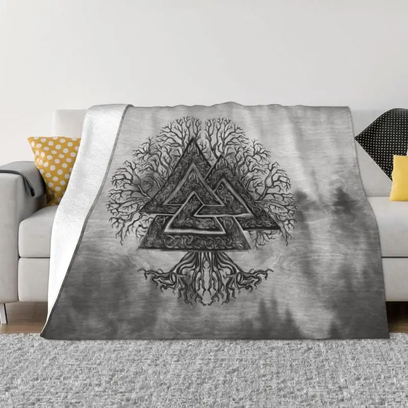 Valknut Tree Of Life Yggdrasil Blanket 3D Print Soft Flannel Fleece Warm Vikings Norse Throw Blankets for Office Bed Sofa Quilt
Valknut Tree Of Life Yggdrasil Blanket 3D Print Soft Flannel Fleece Warm Vikings Norse Throw Blankets for Office Bed Sofa Quilt