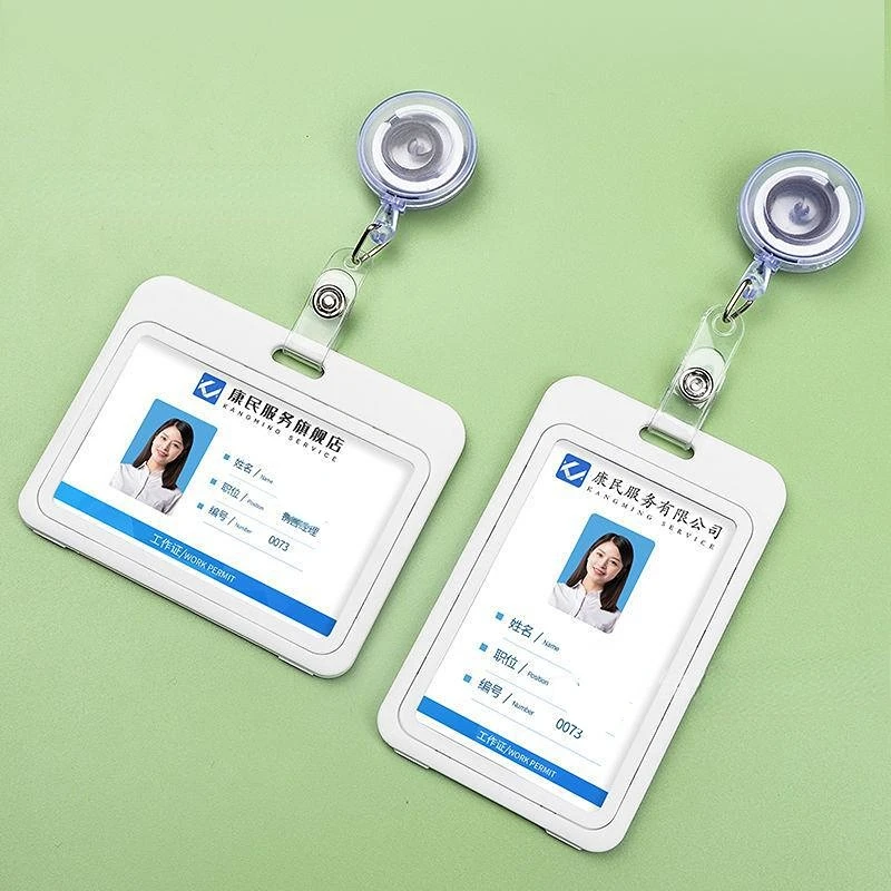 1pc Retractable Badge Card Holder Nurse Doctor Work Identity Badge ID Name Card Badge Holder School Office Supplies
1pc Retractable Badge Card Holder Nurse Doctor Work Identity Badge ID Name Card Badge Holder School Office Supplies