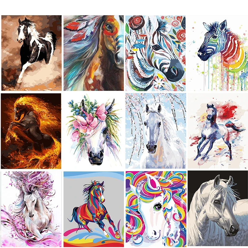 Oil Paniting By Numbers Kits Animal Horse Series Handpainted DIY Oil Painting By Number Animal Mordern Home Wall Decor For Adult
Oil Paniting By Numbers Kits Animal Horse Series Handpainted DIY Oil Painting By Number Animal Mordern Home Wall Decor For Adult