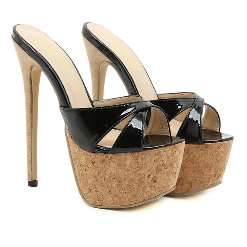 Woman's Slippers Fashion Women's Sandals Thick Sole Platform Shoes High Heels Luxury Sandal Summer 2022 Shoe Ladies Chunky Heel
Woman's Slippers Fashion Women's Sandals Thick Sole Platform Shoes High Heels Luxury Sandal Summer 2022 Shoe Ladies Chunky Heel