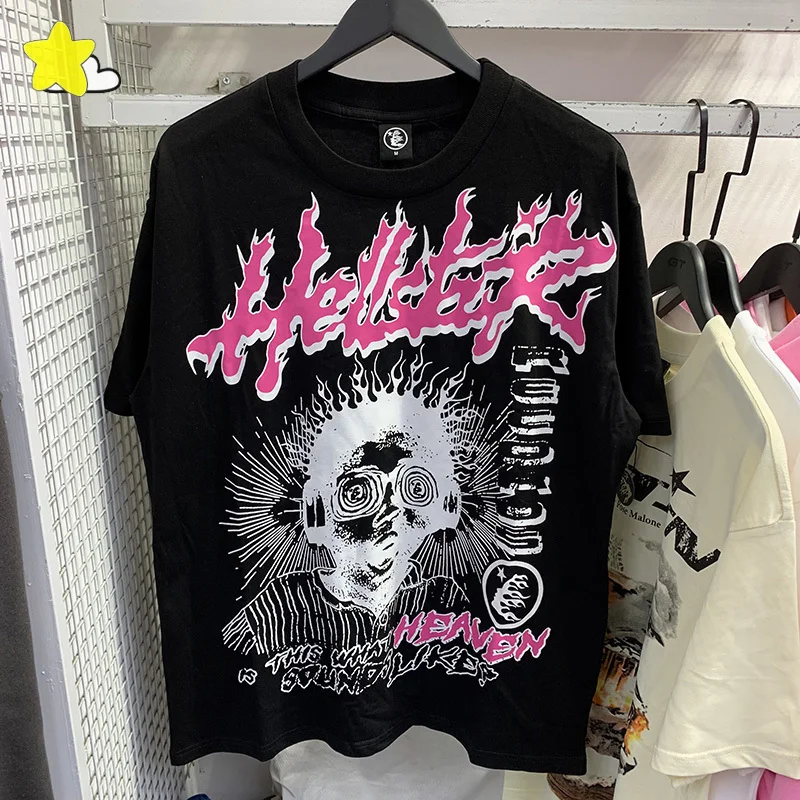Уличная одежда 24SS в стиле хип-хоп, футболка с графическим принтом Hellstar, Высококачественная хлопковая Футболка большого размера, футболка для мужчин и женщин
Уличная одежда 24SS в стиле хип-хоп, футболка с графическим принтом Hellstar, Высококачественная хлопковая Футболка большого размера, футболка для мужчин и женщин