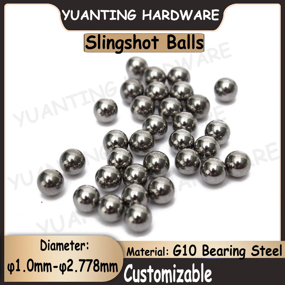 100Pcs G10 Bearing Steel Tiny Balls Diameter 1mm-2.778mm High Precision Bearings Roller Beads Smooth Solid Ball Slingshot
100Pcs G10 Bearing Steel Tiny Balls Diameter 1mm-2.778mm High Precision Bearings Roller Beads Smooth Solid Ball Slingshot