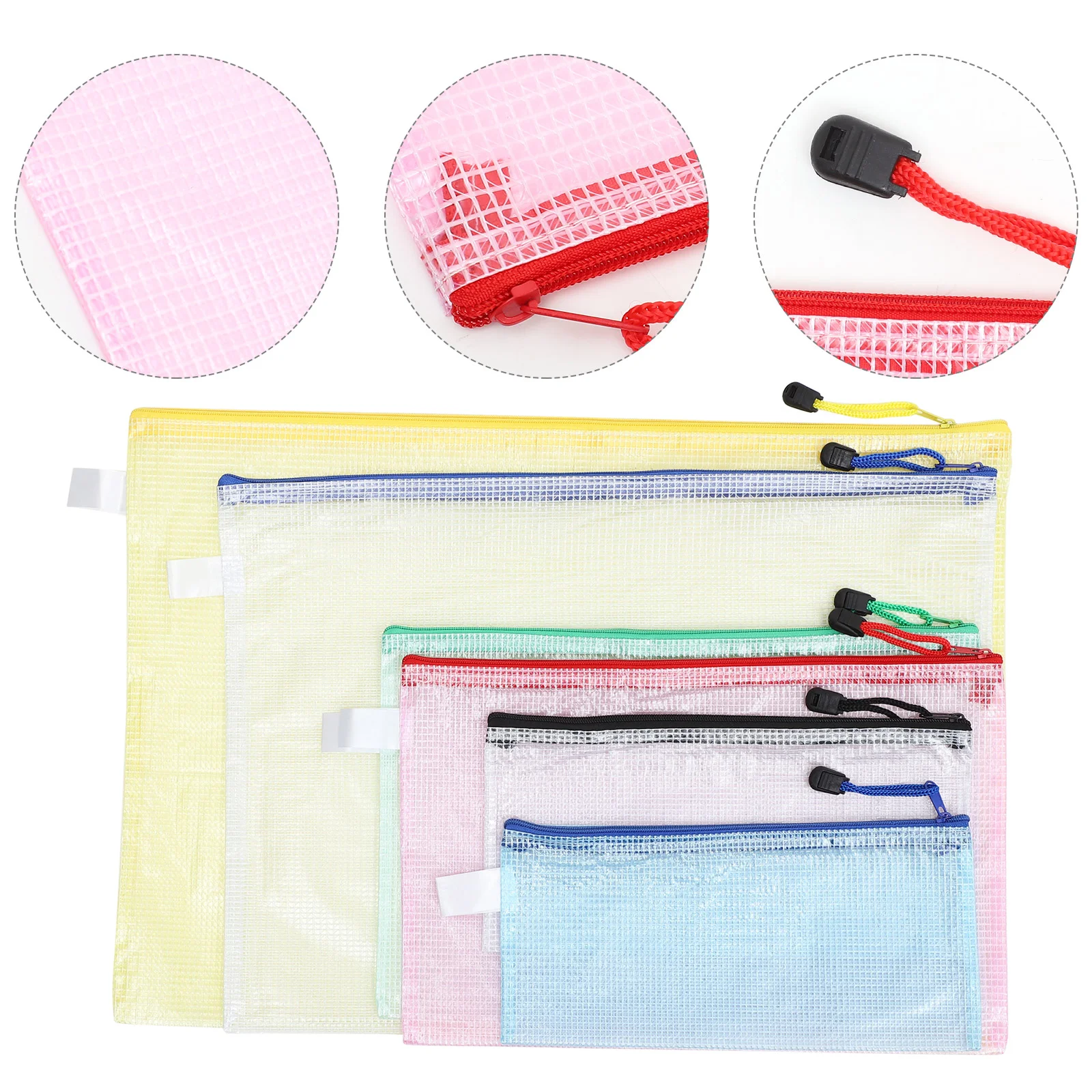 20 Pcs Paper Bags Zipper Pouches Visible File Container Organizer Document Pvc Clear Papers Student
20 Pcs Paper Bags Zipper Pouches Visible File Container Organizer Document Pvc Clear Papers Student
