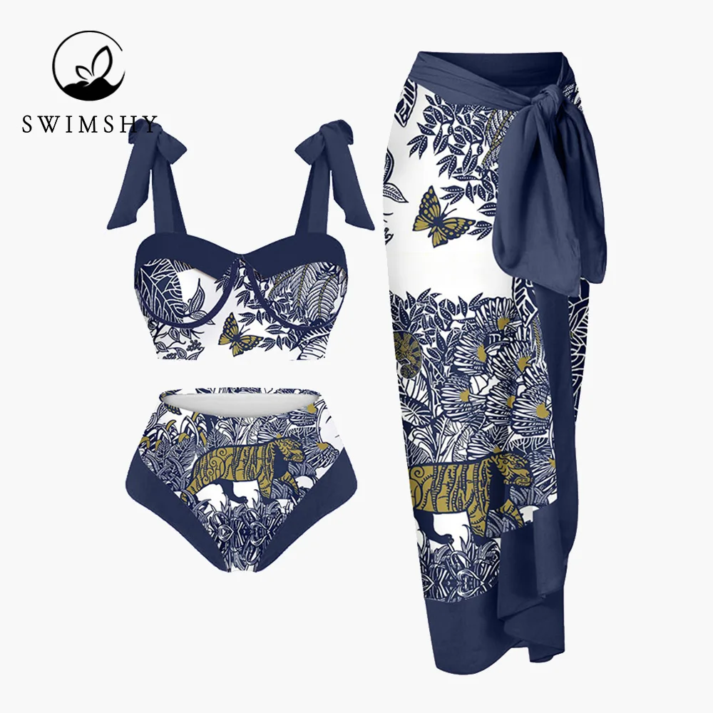 Patchwork Print Chic One Piece Swimsuit Bowknot Lace Up Bikinis Two-piece Swimwear Vacation Beach Outfits Swimming Suit Backless
Patchwork Print Chic One Piece Swimsuit Bowknot Lace Up Bikinis Two-piece Swimwear Vacation Beach Outfits Swimming Suit Backless