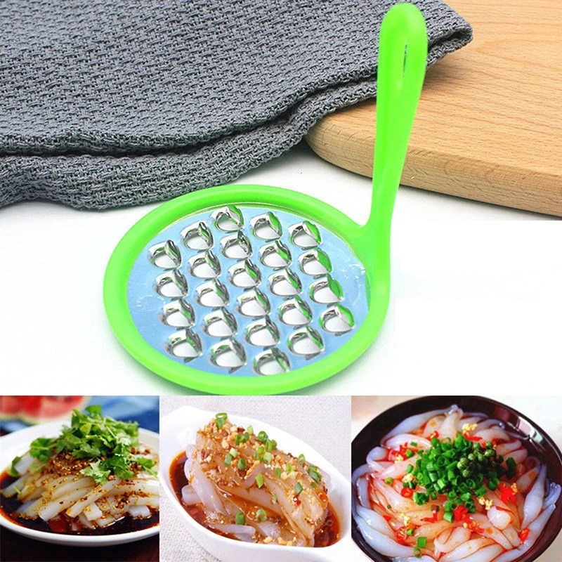 Bean Jelly Scraper Macroporous Stainless Steel Household Jelly Scratch Knife Tool Jelly Bean Cold Noodle
Bean Jelly Scraper Macroporous Stainless Steel Household Jelly Scratch Knife Tool Jelly Bean Cold Noodle