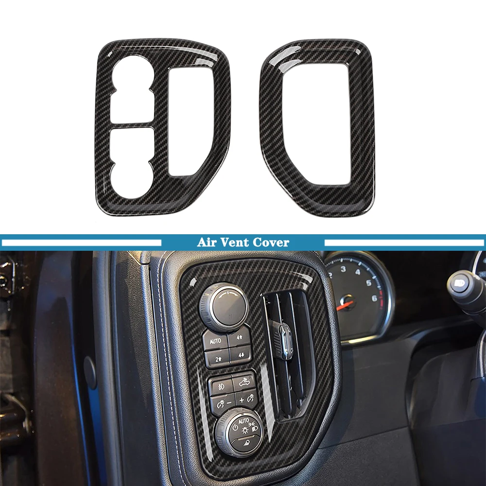 for Chevrolet Silverado for GMC-SIERRA 2019-2022 Center Console Air Conditioning Vent Decoration Cover Trim Car Accessories ABS
for Chevrolet Silverado for GMC-SIERRA 2019-2022 Center Console Air Conditioning Vent Decoration Cover Trim Car Accessories ABS
