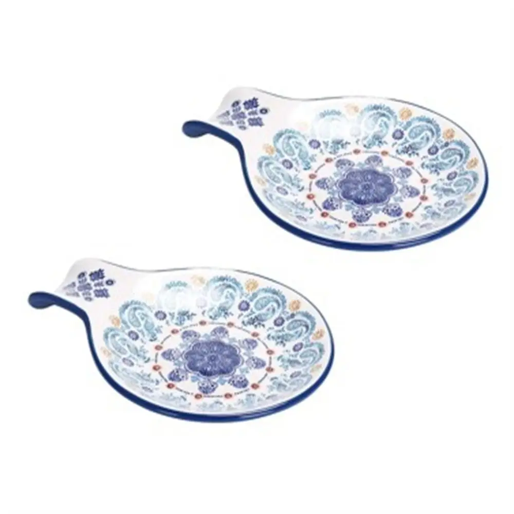 2pcs Blue-talavera European Style Tableware Ceramic Spoon Rest Warming Gift Spoon Holders for House Kitchen
2pcs Blue-talavera European Style Tableware Ceramic Spoon Rest Warming Gift Spoon Holders for House Kitchen