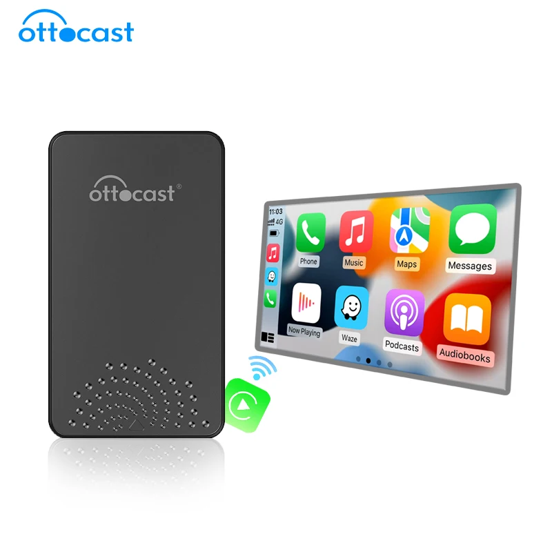Ottocast 3.0 Wireless CarPlay Adapter Apple Dongle Activator Car Play Box Accessories Bluetooth Multimdia Player
Ottocast 3.0 Wireless CarPlay Adapter Apple Dongle Activator Car Play Box Accessories Bluetooth Multimdia Player