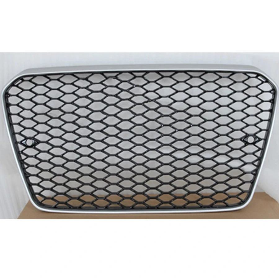 For RS5 Style Front Sport Hex Mesh Honeycomb Hood GrillSilver Frame Black for Audi A5/S5 B8.5 2012 2013 2014 2015 2016 No emblem
For RS5 Style Front Sport Hex Mesh Honeycomb Hood GrillSilver Frame Black for Audi A5/S5 B8.5 2012 2013 2014 2015 2016 No emblem