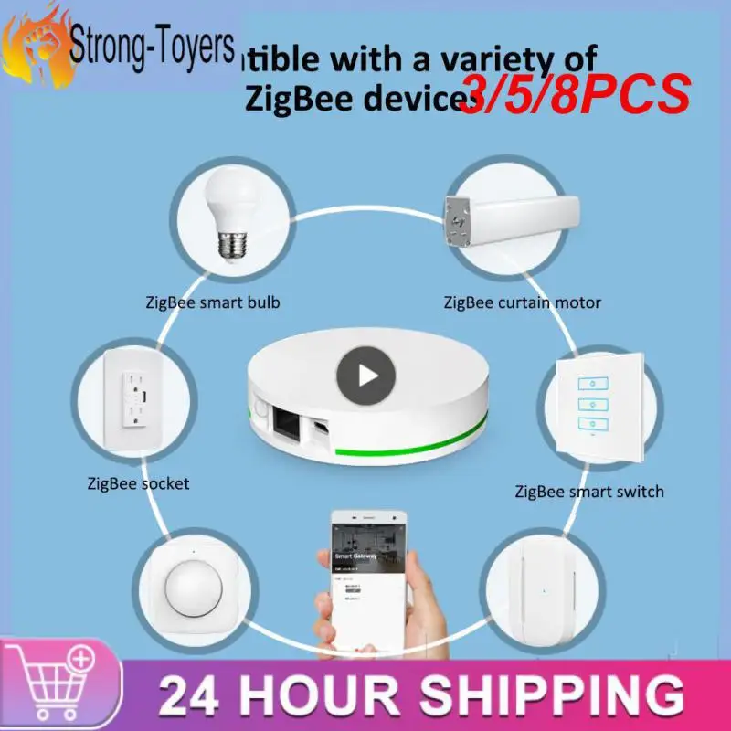 3/5/8PCS Diy Zigbee 3.0 Smart Gateway 265m Timer Tuya Wireless Control Host Devic Voice Remote Control Smart Home New
3/5/8PCS Diy Zigbee 3.0 Smart Gateway 265m Timer Tuya Wireless Control Host Devic Voice Remote Control Smart Home New