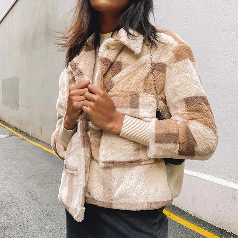 Plaid Tweed Women Jackets Vintage Casual Warm Thick Oversized Jacket New Patchwork Plaid Overcoat Jacket for Women Spring Autumn
Plaid Tweed Women Jackets Vintage Casual Warm Thick Oversized Jacket New Patchwork Plaid Overcoat Jacket for Women Spring Autumn