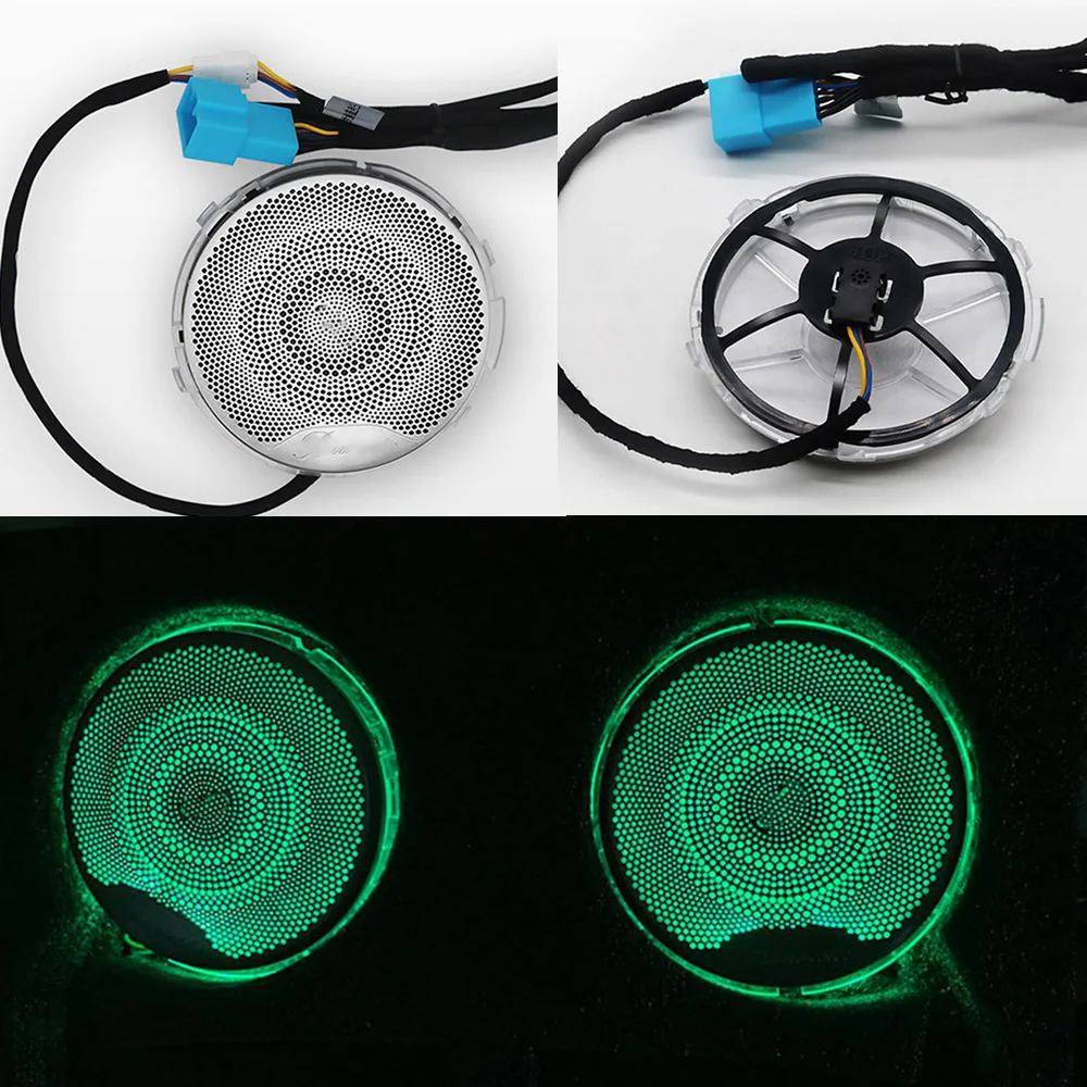 Auto Horn Door Speaker Midrange Cover Horn Atmosphere Lights Glow Cover Ambient Light For Mercedes-Benz W205 X253 W213 Neon Lamp
Auto Horn Door Speaker Midrange Cover Horn Atmosphere Lights Glow Cover Ambient Light For Mercedes-Benz W205 X253 W213 Neon Lamp