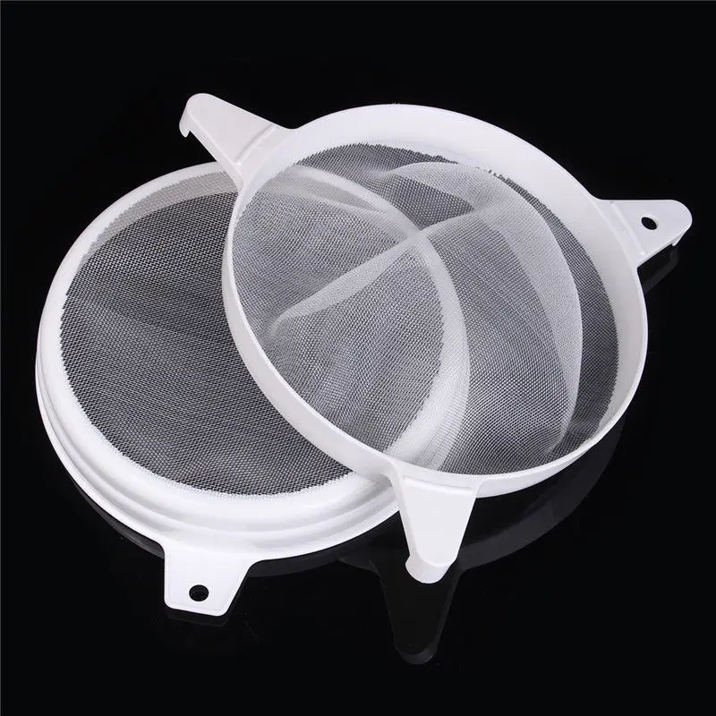 Beehive Tool Nylon Double Layer Sieve Honey Strainer Honey Extractor Filter Beekeeping Honey Fitter for Honey Flow Fitter
Beehive Tool Nylon Double Layer Sieve Honey Strainer Honey Extractor Filter Beekeeping Honey Fitter for Honey Flow Fitter