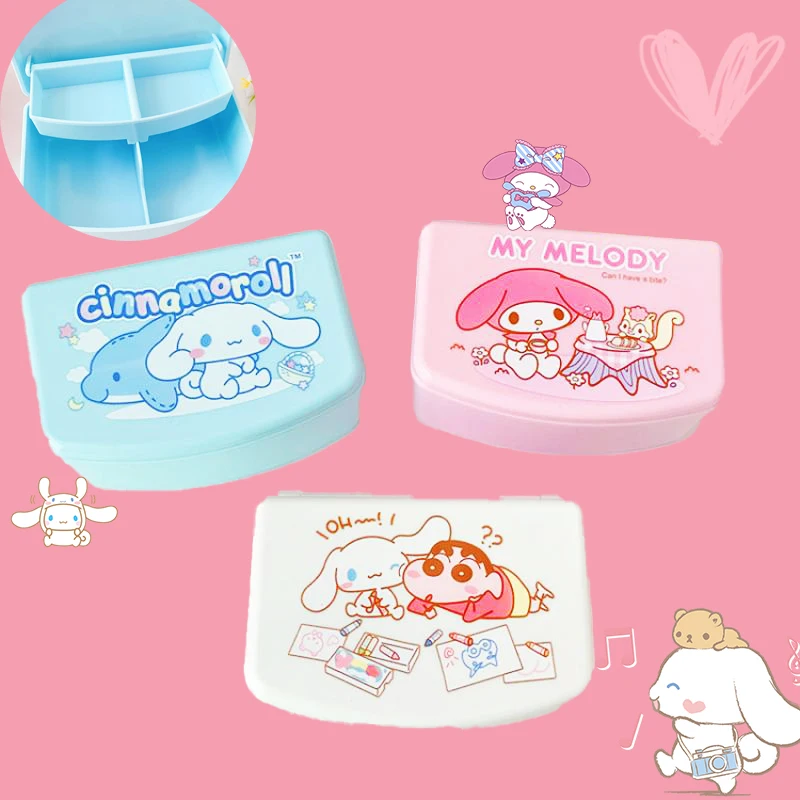 Sanrioed Flip Storage Box Kawaii Home Anime My Melody Cinnamoroll Double-Deck Cute Separate Jewelry Boxs 13.05Cm Practical Gifts
Sanrioed Flip Storage Box Kawaii Home Anime My Melody Cinnamoroll Double-Deck Cute Separate Jewelry Boxs 13.05Cm Practical Gifts