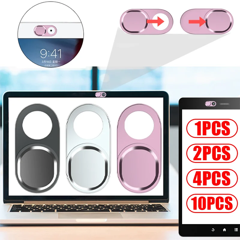 1/2/4/10PCS Webcam Cover Metal Camera Privacy Protection Cover for Iphone Ipad Huawei Samsung Xiaomi Redmi for PC Laptop
1/2/4/10PCS Webcam Cover Metal Camera Privacy Protection Cover for Iphone Ipad Huawei Samsung Xiaomi Redmi for PC Laptop