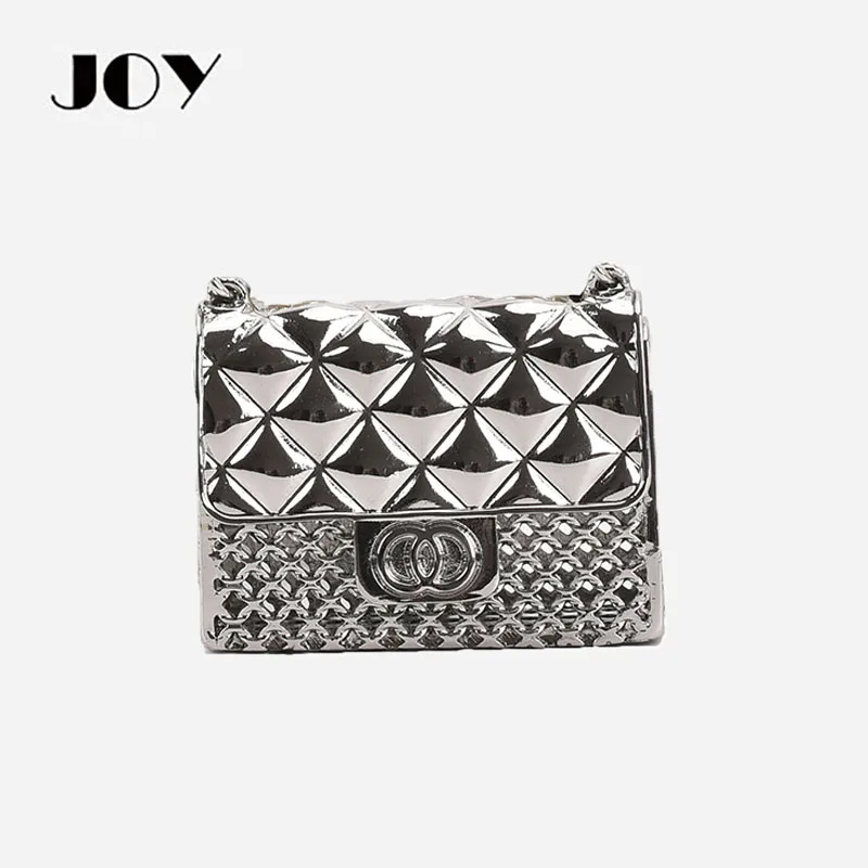 JOY Bag Women's New Fashion Rhombus Hollow Chain Mini Small Square Bag Pearl Chain Messenger Bag
JOY Bag Women's New Fashion Rhombus Hollow Chain Mini Small Square Bag Pearl Chain Messenger Bag
