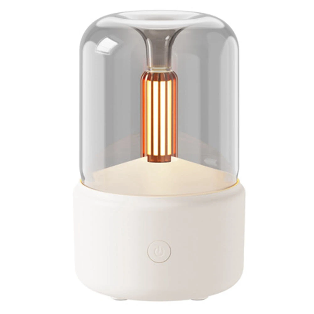120ML Candle Lamp Aroma Diffuser Air Humidifier Electric Aromatherapy Flame USB Desktop Decor Night Light White
120ML Candle Lamp Aroma Diffuser Air Humidifier Electric Aromatherapy Flame USB Desktop Decor Night Light White