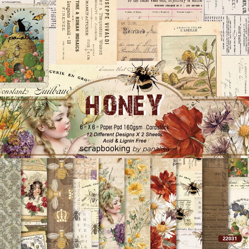 Винтажный бумажный коврик для скрапбукинга Honey-6 × 6 дюймов, 24 листа, односторонняя бумага с узором, бумага для дизайнерского планировщика, бумага для нежелательного журнала
Винтажный бумажный коврик для скрапбукинга Honey-6 × 6 дюймов, 24 листа, односторонняя бумага с узором, бумага для дизайнерского планировщика, бумага для нежелательного журнала