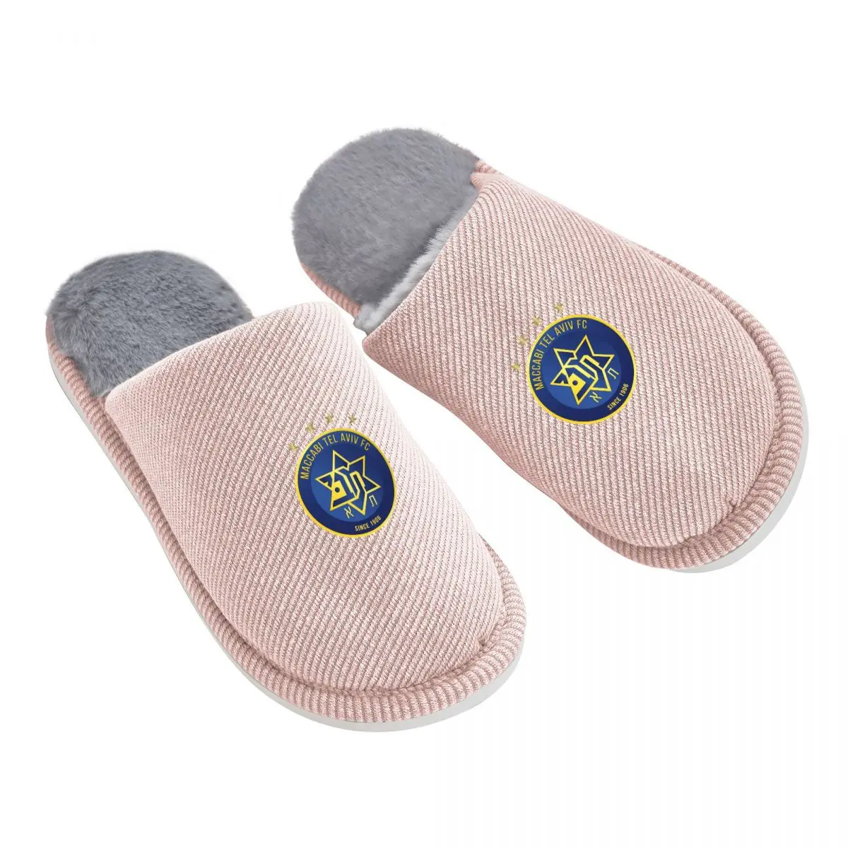 Тапочки Maccabi Tel AV Fc женские пушистые мягкие плюшевые теплые домашние туфли Нескользящие уютные плюшевые 
Тапочки Maccabi Tel AV Fc женские пушистые мягкие плюшевые теплые домашние туфли Нескользящие уютные плюшевые